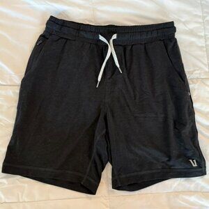 Vuori Ponto Short Men's Dreamknit Color Black Heather Size Small